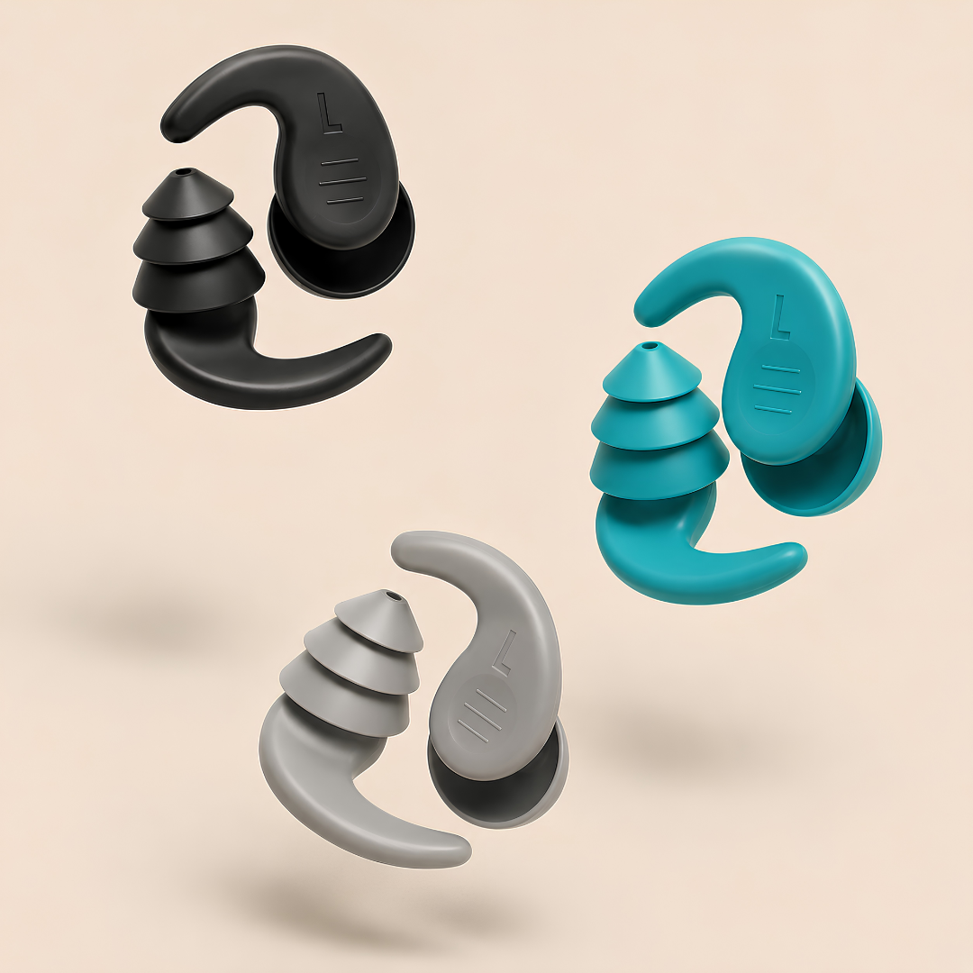 Swimming Ear Plugs (3 Pairs)